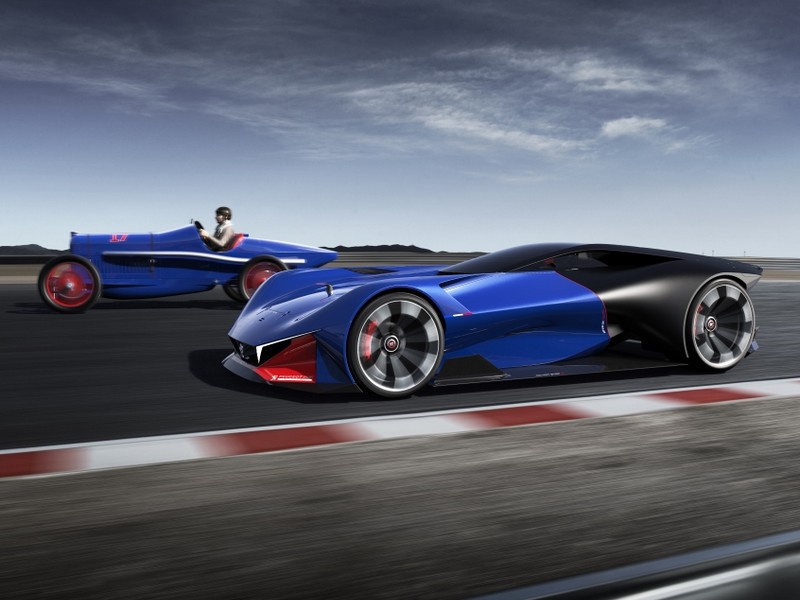 Peugeot L500 R HYbrid - vize s reminiscencí